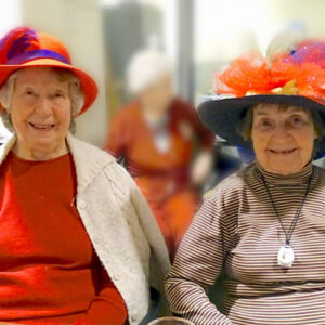 Windsor nursing home hosts red hat club